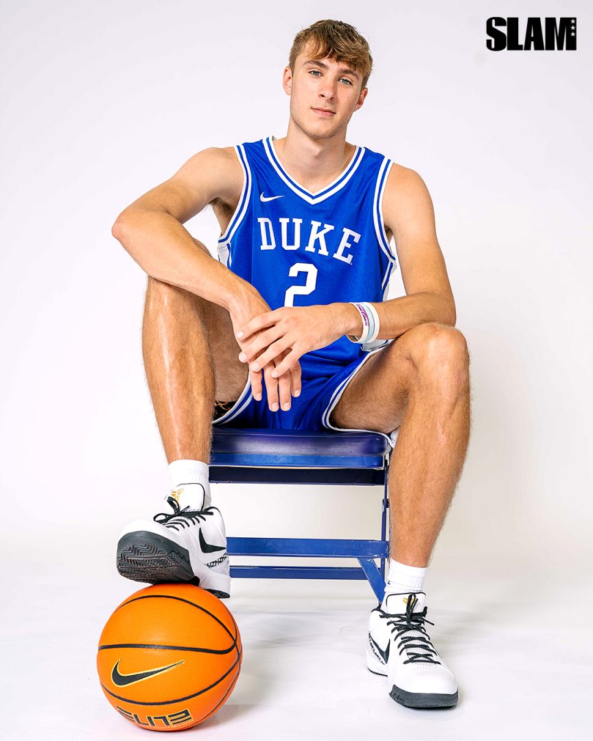 Cooper Flagg Announces Hes Headed To Duke On The Cover Of Slam Slam