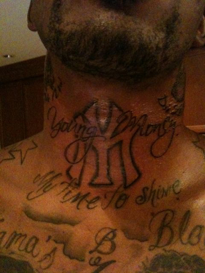 J.R. Smith full of ink