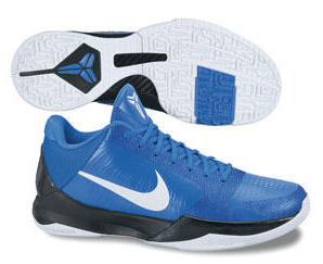 kobe v blue