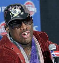 Video: Dennis Rodman Speaks on Retiring Number | SLAM