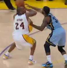 Video: Kobe Bryant Hits Left-Handed Leaner | SLAM