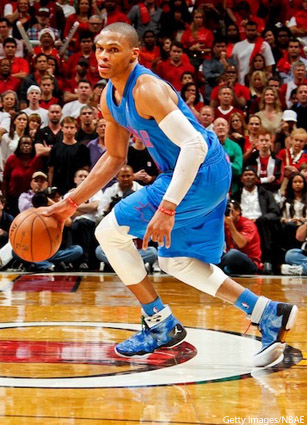 nba kicks on court