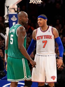 Kevin Garnett vuelve a utilizar el 'Trash Talking' con Carmelo Anthony