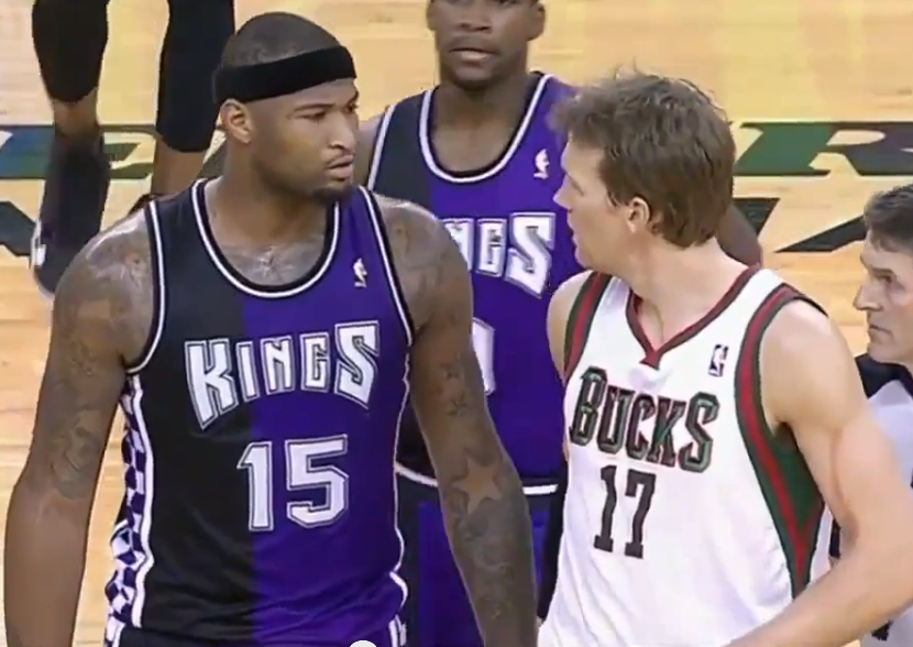 DeMarcus Cousins Ejected After Elbowing Mike Dunleavy Jr. in the Head ...