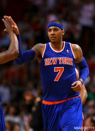 Post Up: Melo Can't Be Stopped | SLAM
