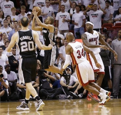 Tony Parker and the Spurs Stun Miami in Game 1 of the NBA Finals | SLAM