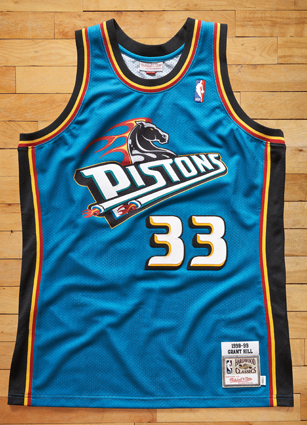 grant hill pistons throwback jersey