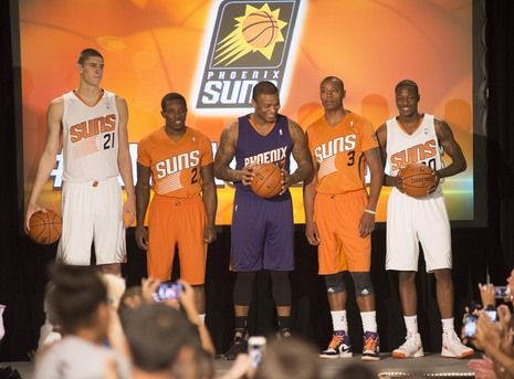 Phoenix Suns unveil new orange alternate jersey