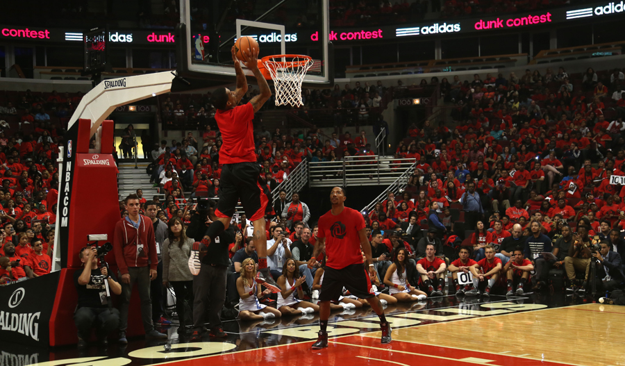 derrick rose dunk