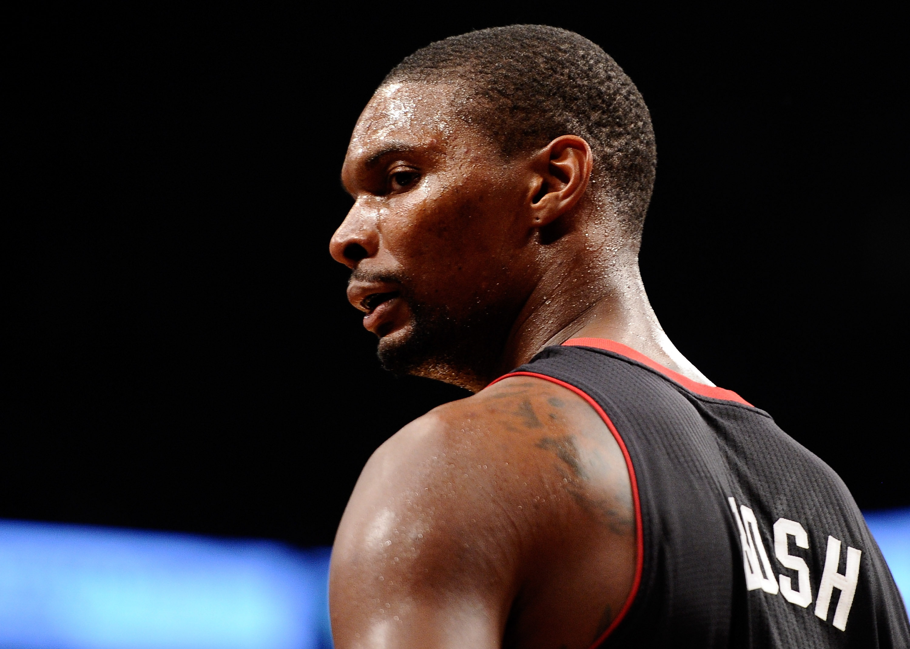 Chris Bosh joins the ranks of guys with back tattoos