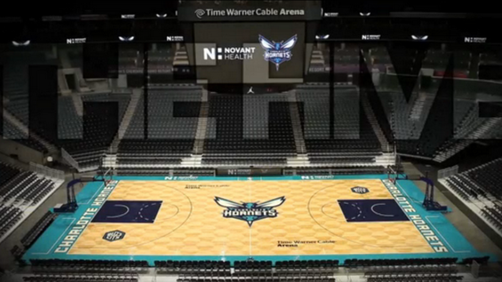 Hornets unveil new court design