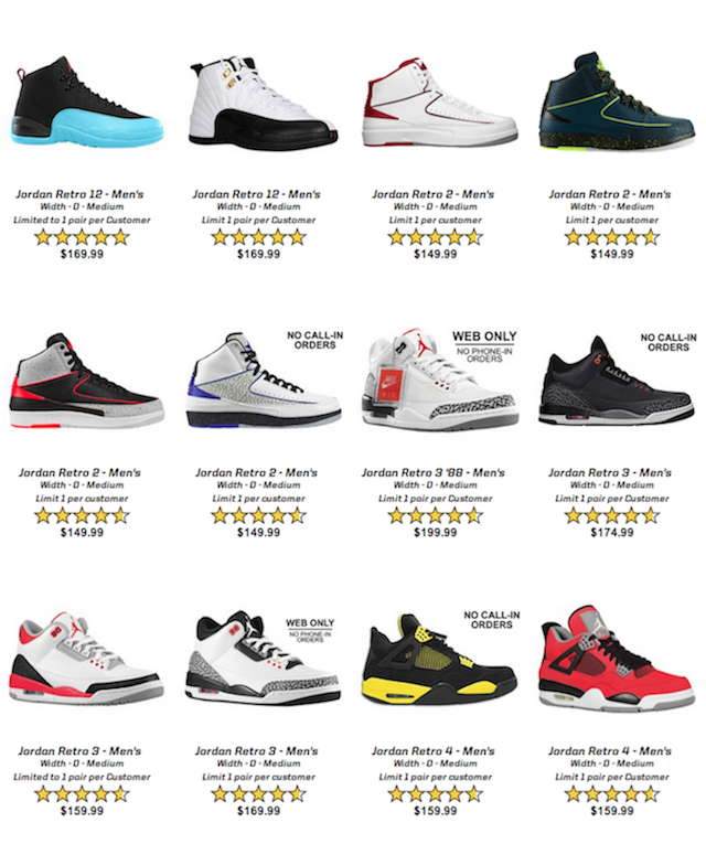 eastbay jordan restock