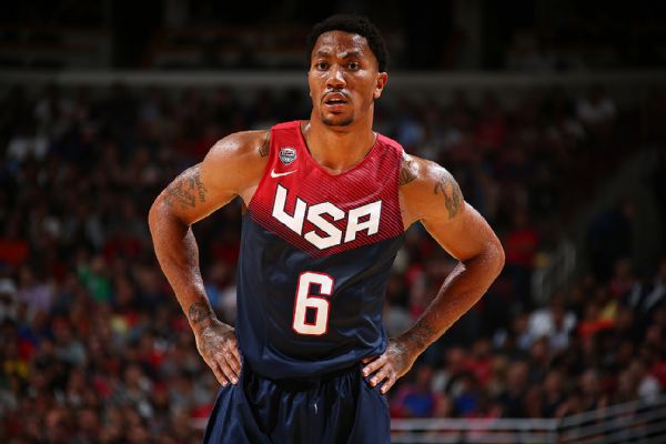 derrick rose usa jersey