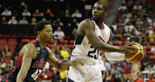 Rose, Kyrie to Alternate Starts For Team USA in World Cup