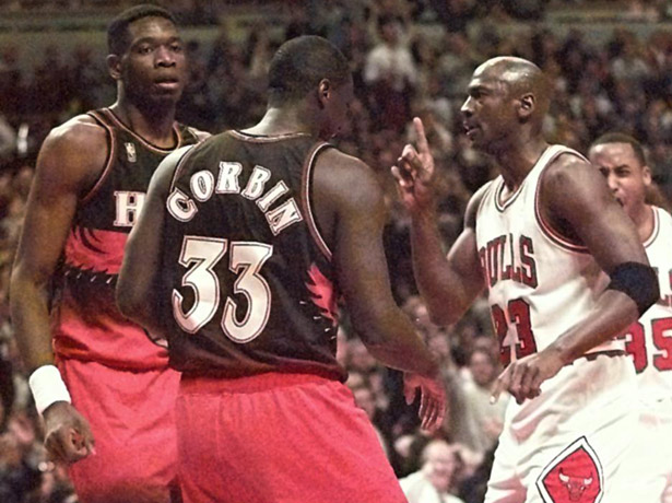 Mutombo brags about never getting dunked on, but MJ shuts him up. -  Basketball Network - Your daily dose of basketball