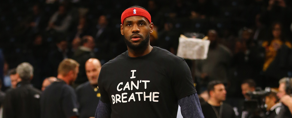 Kobe, Lakers wear 'I Can't Breathe' shirts in warmup