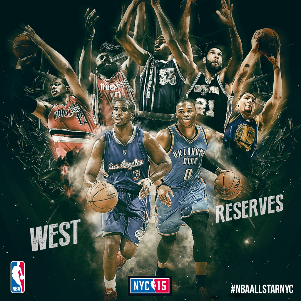 Bleacher Report - The 2015 NBA All-Star Game starters have been