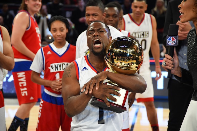 Kevin Hart Wins Fourth Straight MVP in 2015 Celebrity Game