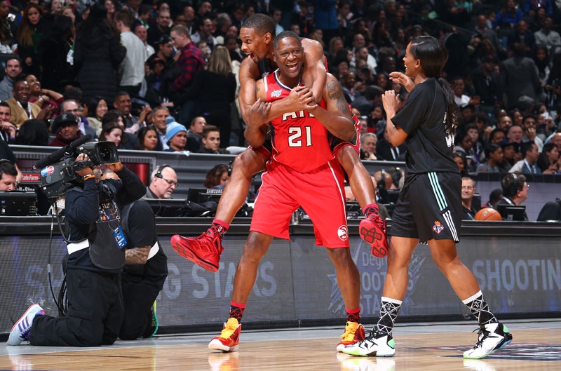 Team Bosh Wins Third Straight Shooting Stars Challenge Video