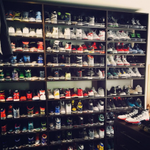 Ray Allen Shows Off His Sneaker Room (PHOTOS)