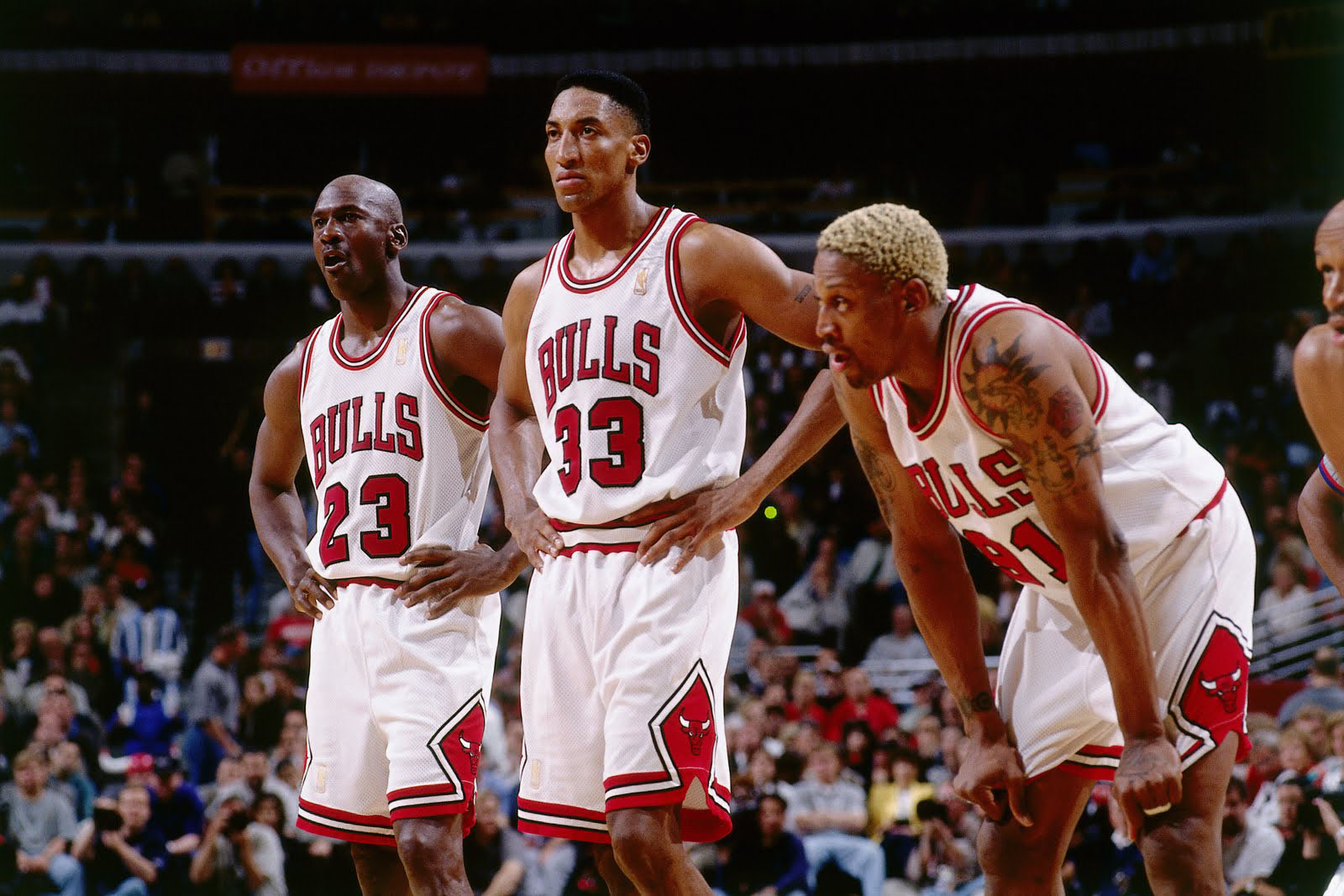 Post Bulls Rodman. Went from playing with Jordan & Pippen to playing with  Shaq & Kobe. I wouldn't complain. Just like Steve Kerr lol. Went from a  Bulls 3peat to winning another