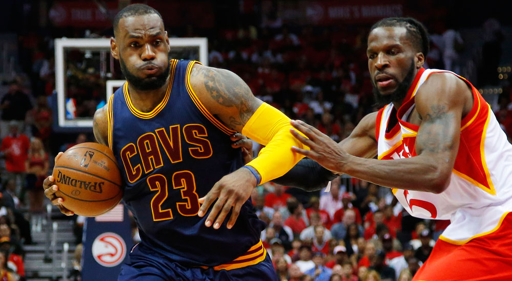 LeBron James Delivers Near Triple-Double Vs Hawks in Game 2 (VIDEO) | SLAM