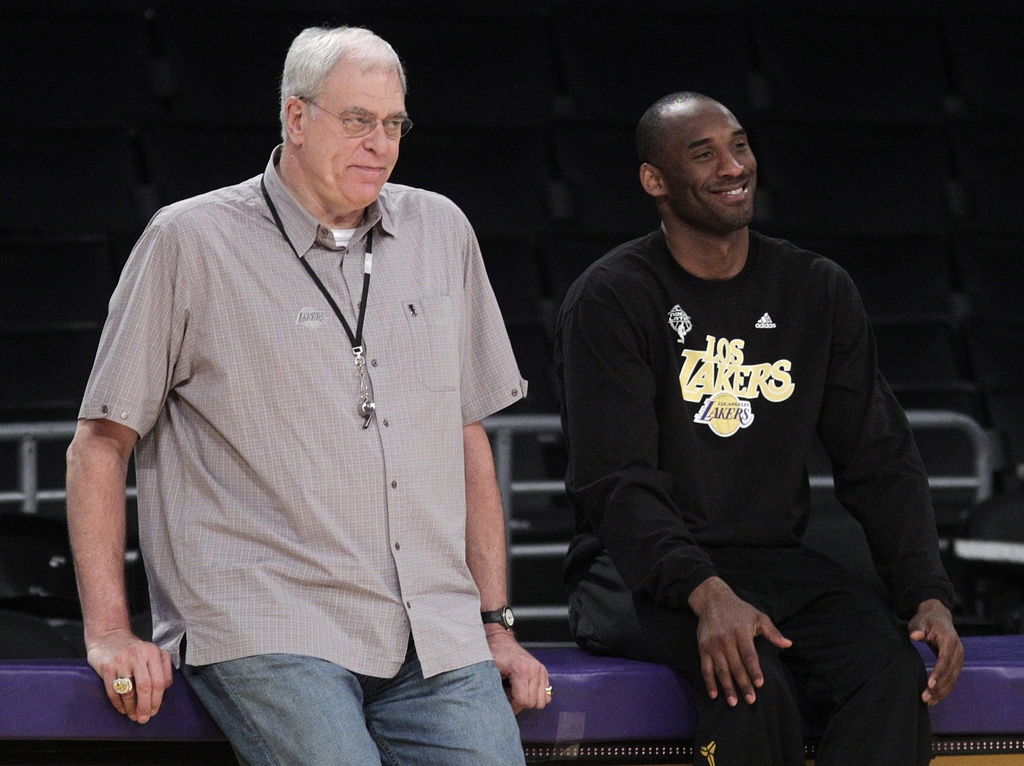 kobe and phil jackson