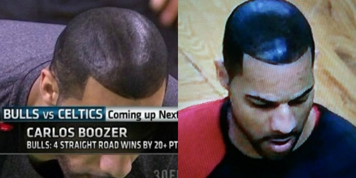 Carlos Boozer Finally Talked About His Painted-On Hair (VIDEO) SLAM.
