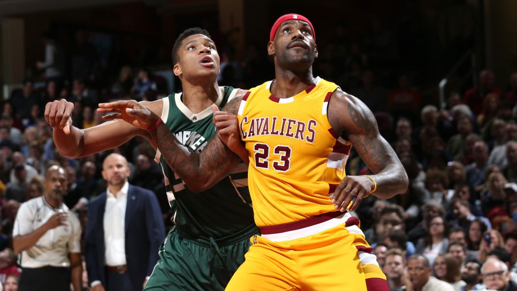 WATCH: LeBron James Wins Duel Vs Giannis Antetokounmpo | SLAM