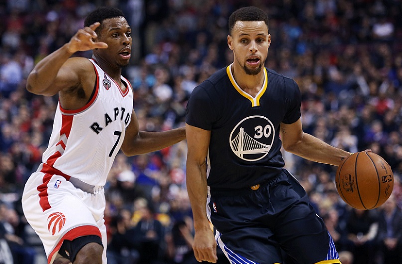 Drake wears signed Dell Curry Raptors jersey to Game 1