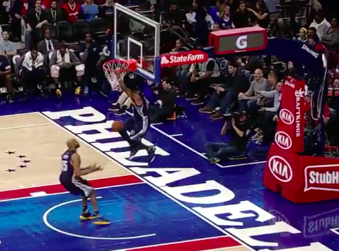 mike conley dunk