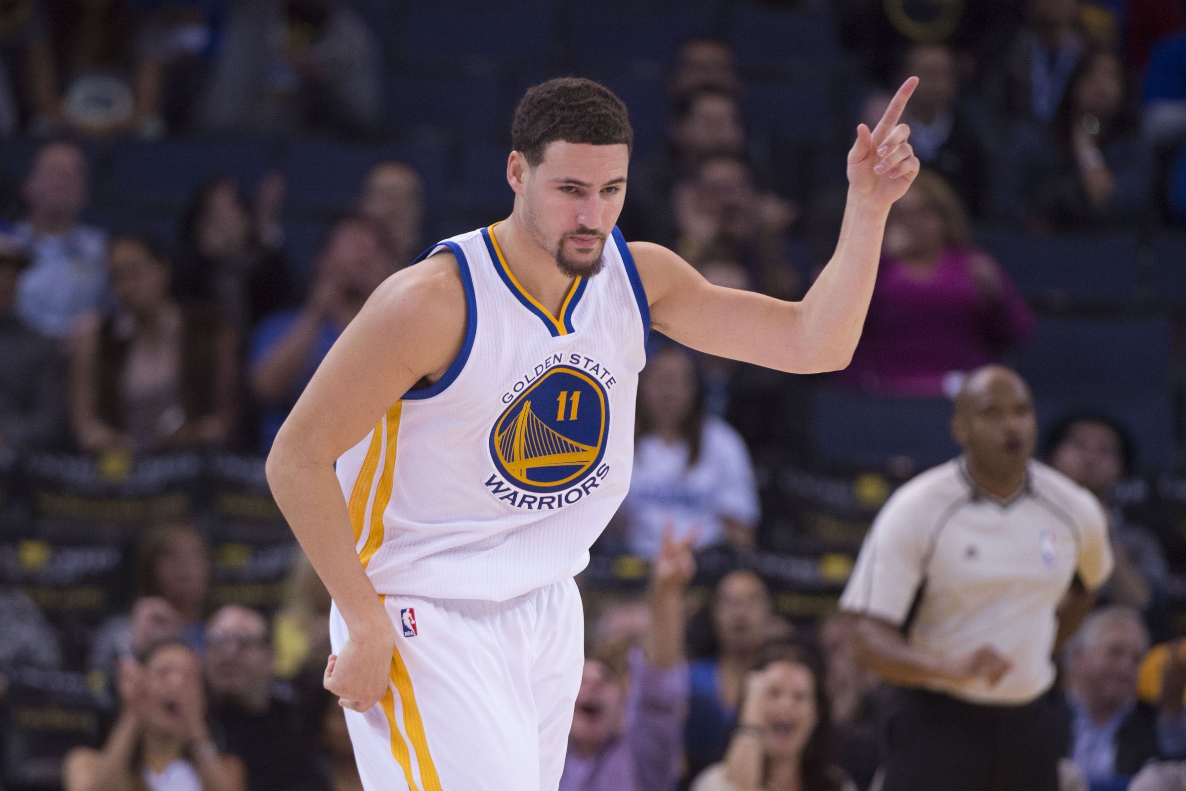 Klay Thompson is back hooping in the offseason - Golden State Of Mind