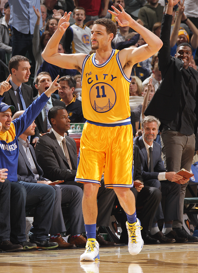 klay thompson the city jersey