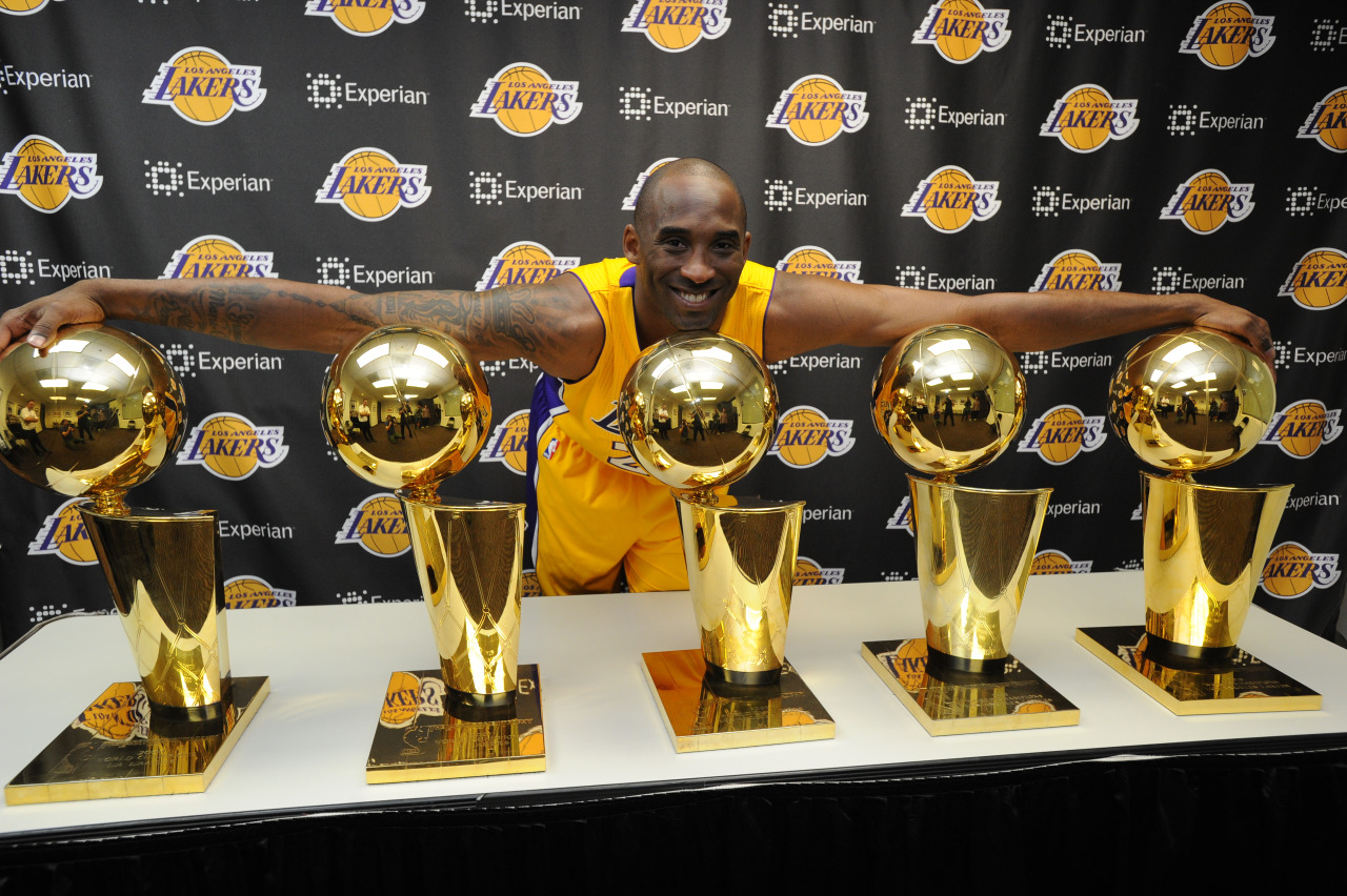 how many championship rings does kobe bryant have