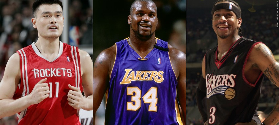 Shaq, Yao, Iverson reminisce about each other - ESPN Video