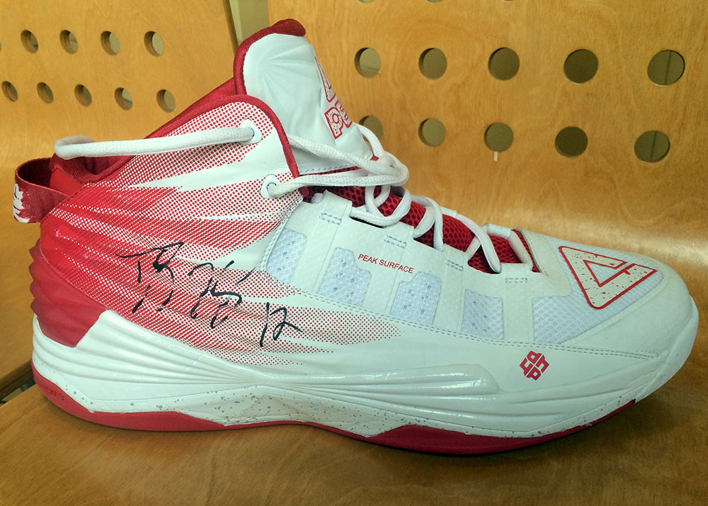 james harden game worn shoes