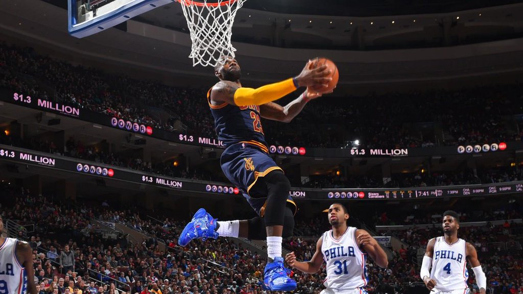 WATCH LeBron James Puts on a Show in Philly SLAM