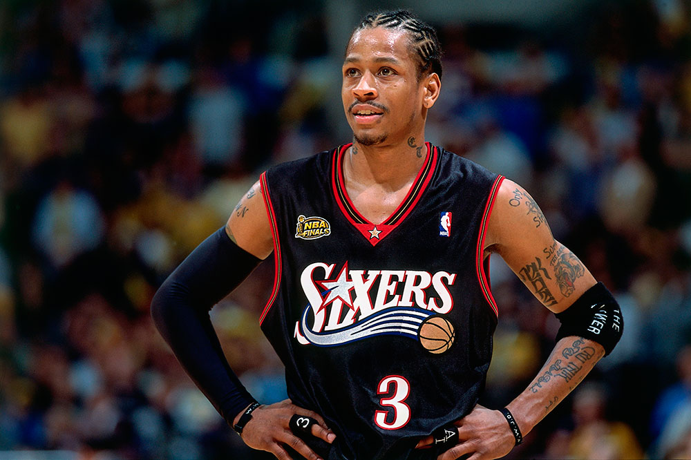 hall of fame iverson shirt