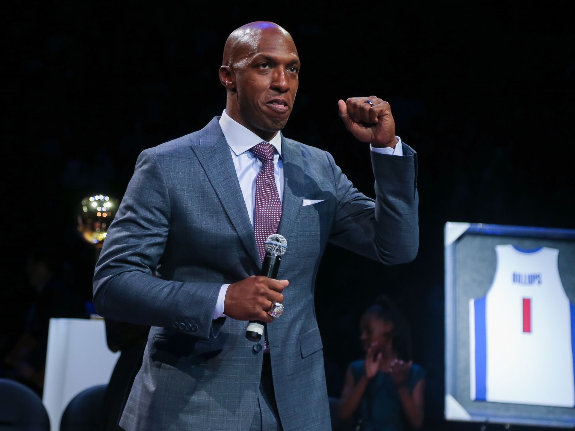 Pistons] Chauncey Billups jersey to be retired tomorrow during game against  the Nuggets : r/nba