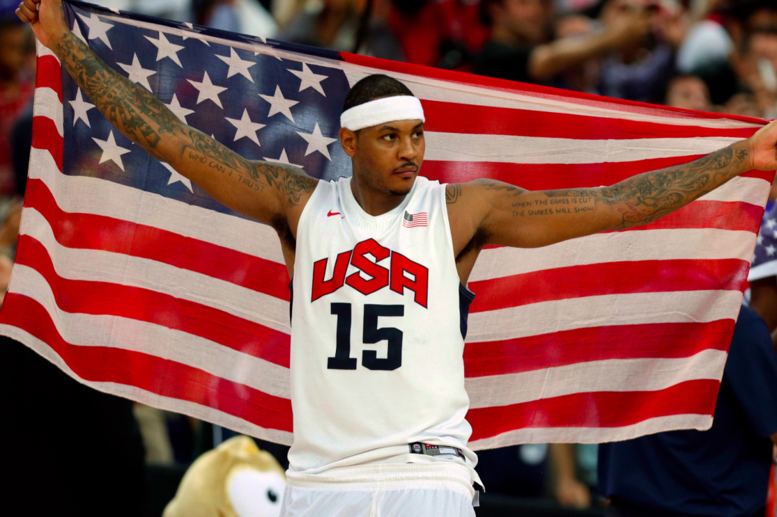 melo olympic jersey