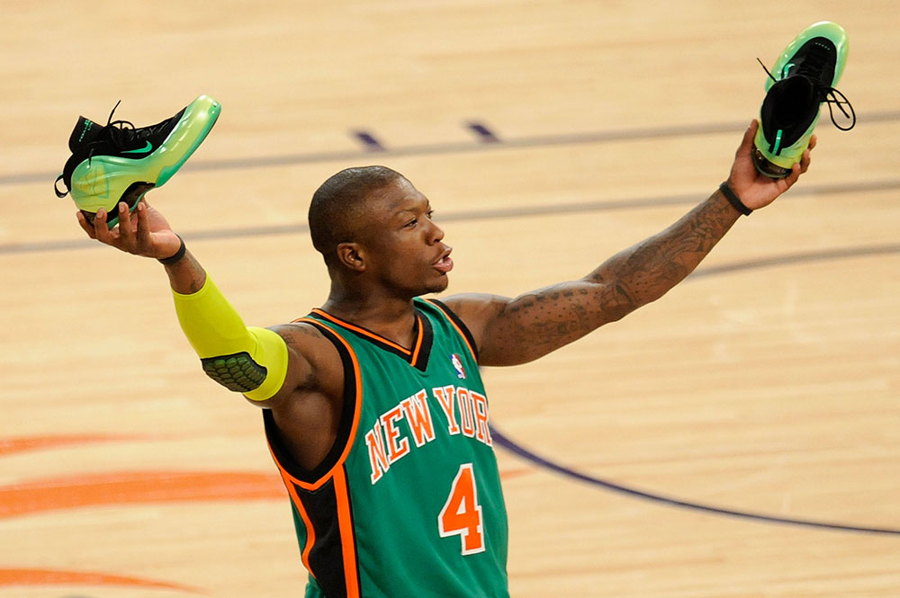 nate robinson dunk contest green