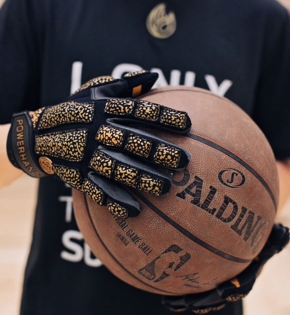 POWERHANDZ Basketball Anti-Grip Weighted Training Gloves