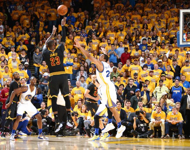 LeBron James, Kyrie Irving each score 41 as Cavs force Game 6