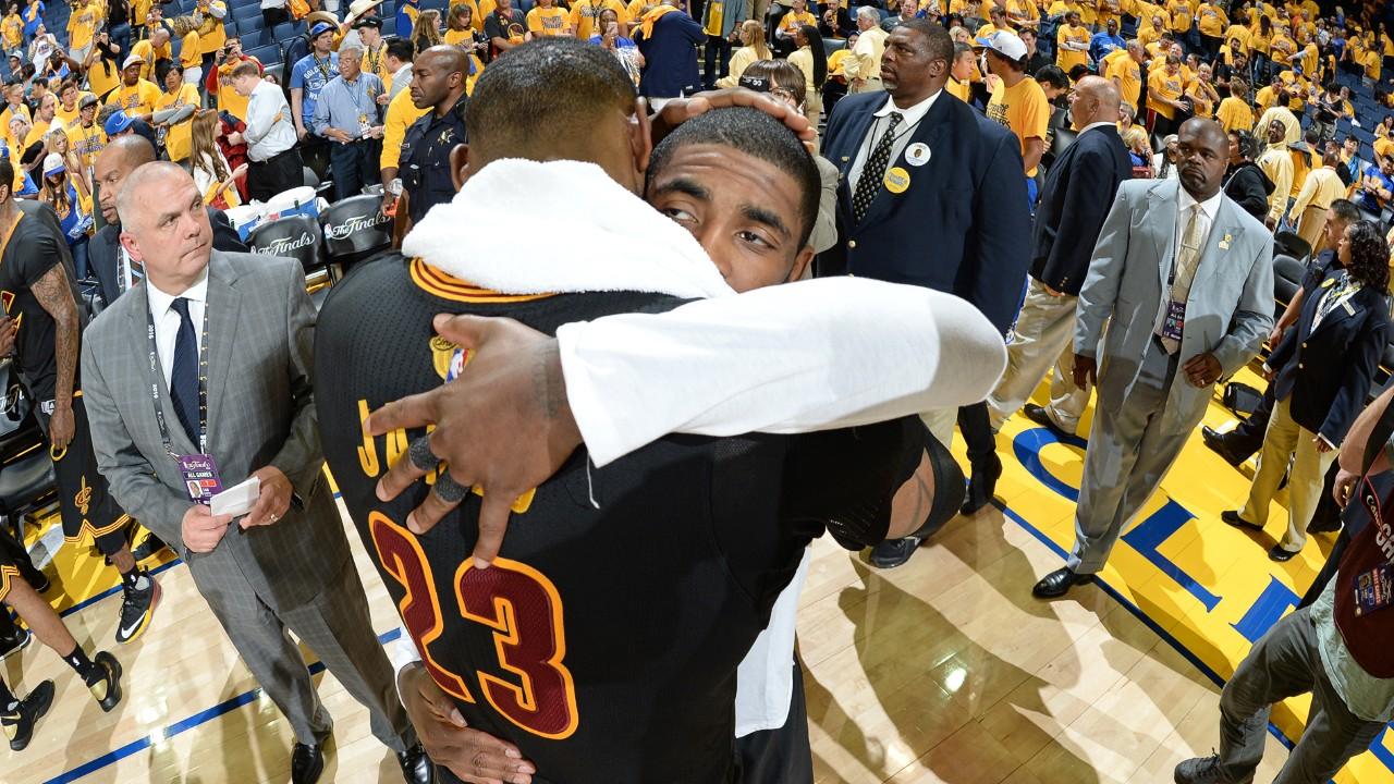 WATCH: LeBron James and Kyrie Irving Each Drop 41 Points on the Warriors in  Game 5 | SLAM