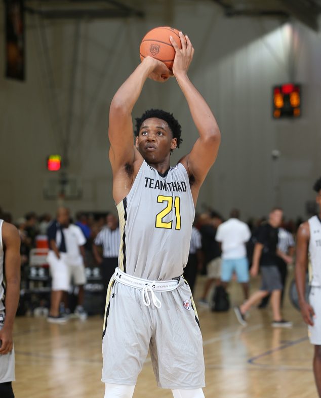 CARTERSVILLE, GA - July 13, 2016: The Under Armour All America Basketball Camp at Queens University in Charlotte, NC. (Photo by B. Alyssa Trofort/Under Armour)