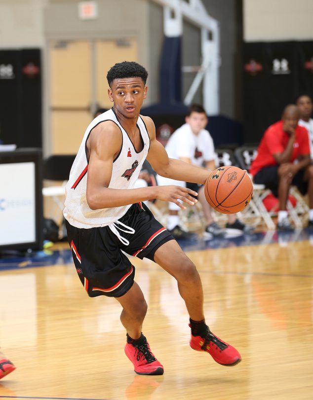 CHARLOTTE, NC - July 8, 2016: The Under Armour All America Basketball Camp at Queens University in Charlotte, NC. (Photo by Kelly Kline/Under Armour)