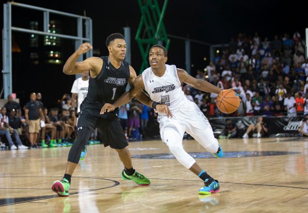 New York, NY - August 20, 2016: Under Armour Elite 24 Basketball Game. (Photo by Kelly Kline/Under Armour)