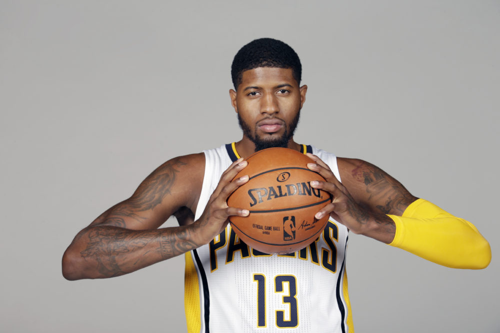 paul george jersey number college
