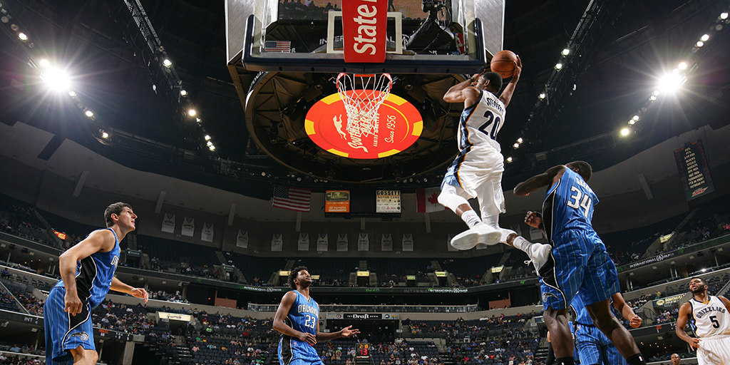 WATCH: Grizzlies' DJ Stephens Throws Down Monster Alley-Oop