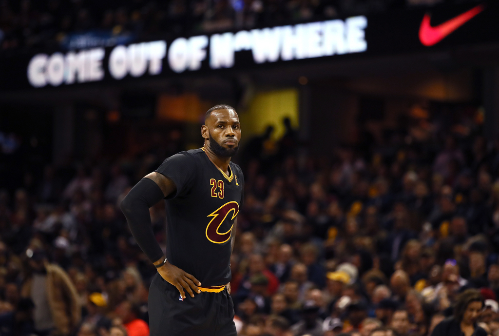 WATCH: LeBron James Dunks All Over the Knicks on Opening Night